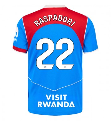 Atletico Madrid Giacomo Raspadori #22 Tredje Tröja 2025-26 Kortärmad Atletico Madrid Giacomo Raspadori #22 Tredje Tröja 2025-26 Kortärmad